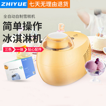 Summer Mini Ice Cream Machine Home Small Homemade Fully Automatic DIY Fruit Ice-cream Ice Cream Sweet Silo