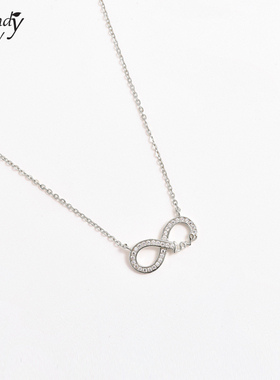 sundyhoney蝴蝶结爱意锁骨链