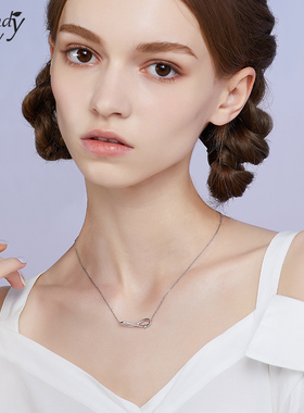 SundyHoney小众无限符号锁骨链
