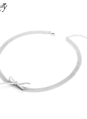 SundyHoney甜酷高级感蝴蝶结项链