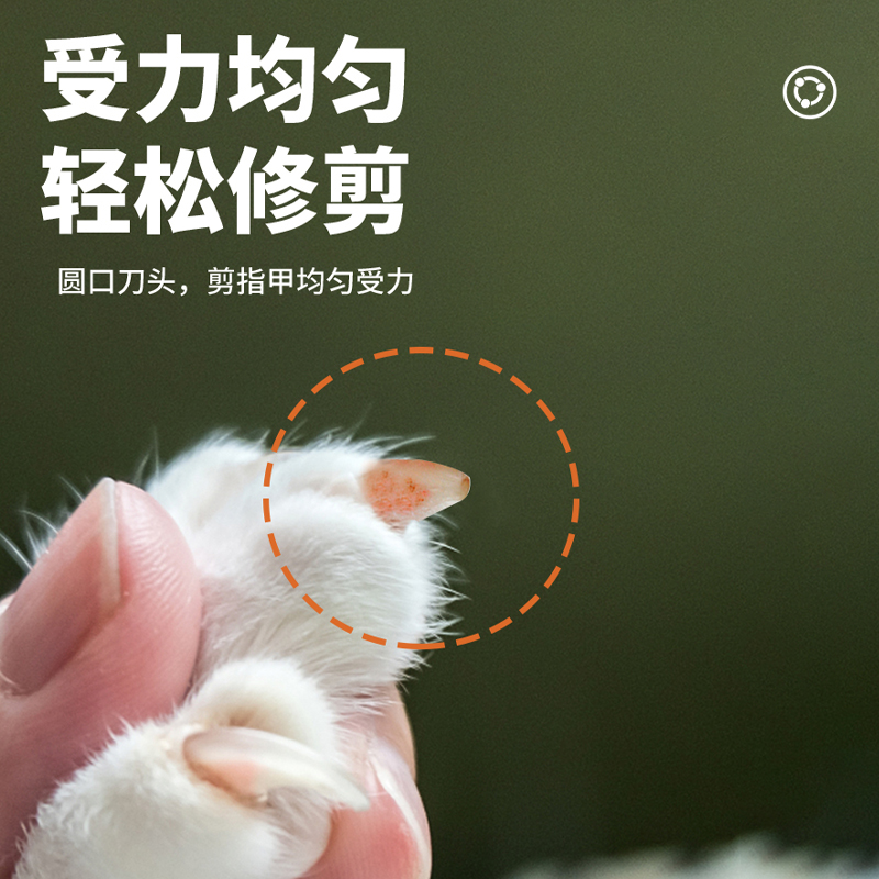 宠物指甲剪猫咪专用指甲刀小盲剪指甲钳修剪神器猫爪兔子猫咪用品