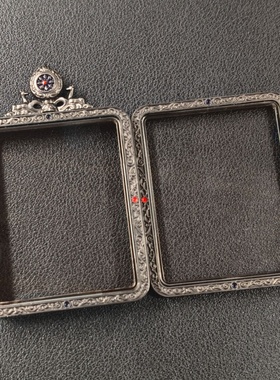 新款双鹿款点漆防水镜面唐卡外壳