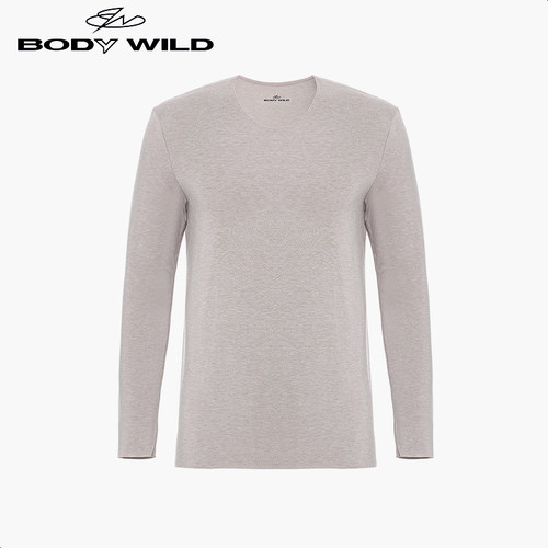 BODYWILD宝迪无痕保暖内衣男上衣青年长袖秋衣上衣保暖衣ZBN72RH2 - 图0