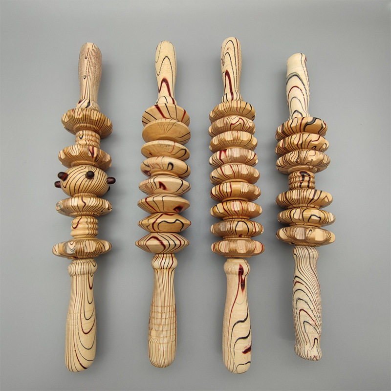 木制滚轮按摩器腹部背部九轮家用全身健身木制按摩轮木纹腿部按摩,淘宝优惠券,粉丝福利购,淘宝优惠卷