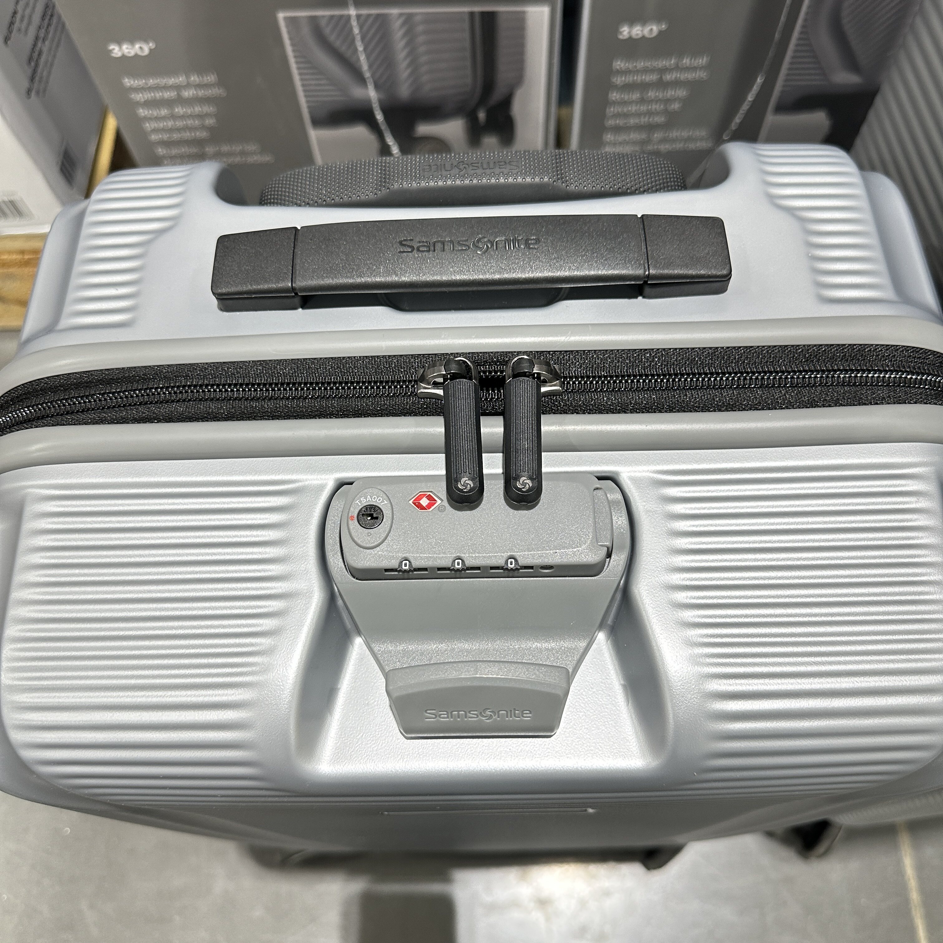 开市客新秀丽万向轮拉杆箱旅行箱行李箱登机箱子母箱20加27寸带锁,淘宝优惠券,粉丝福利购,淘宝优惠卷