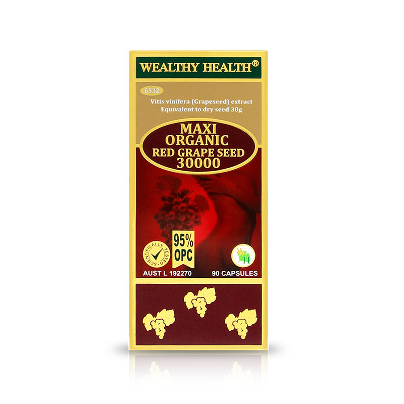 澳洲进口wealthy health富康提取物 WealthyHealth海外葡萄籽提取物