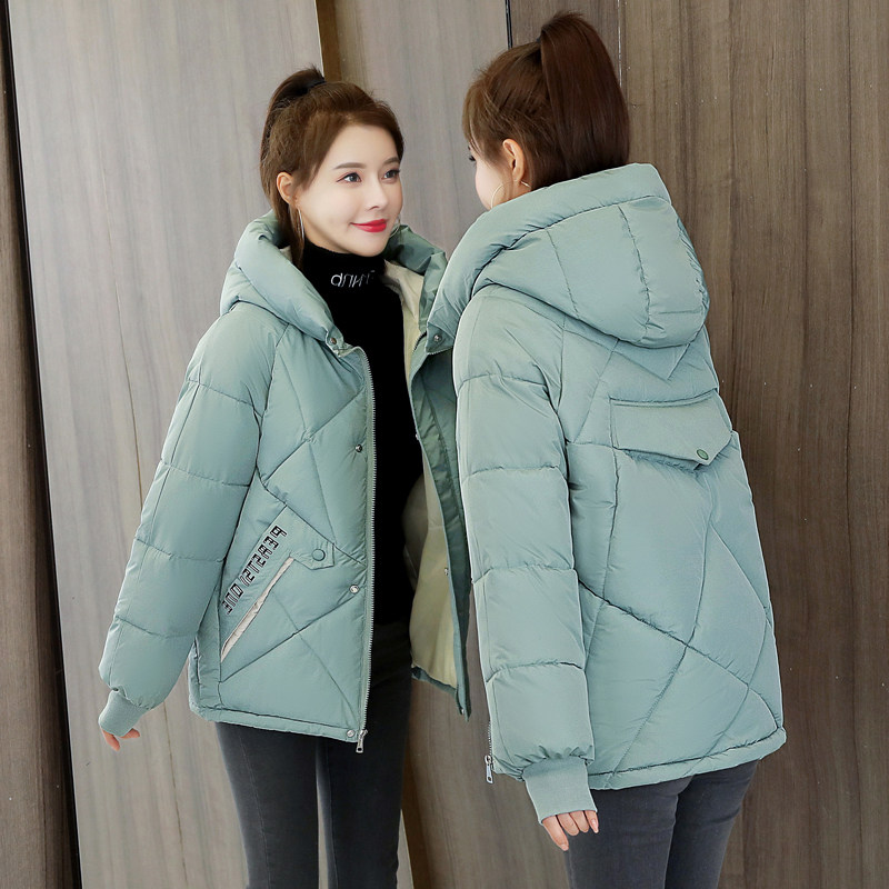 反季短款2020冬季新款羽绒面包服 碧霜棉衣/棉服