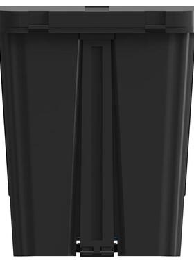 科力邦(Kelibang)分类垃圾桶脚踏式KB101260L塑料翻盖蓝灰色(个)