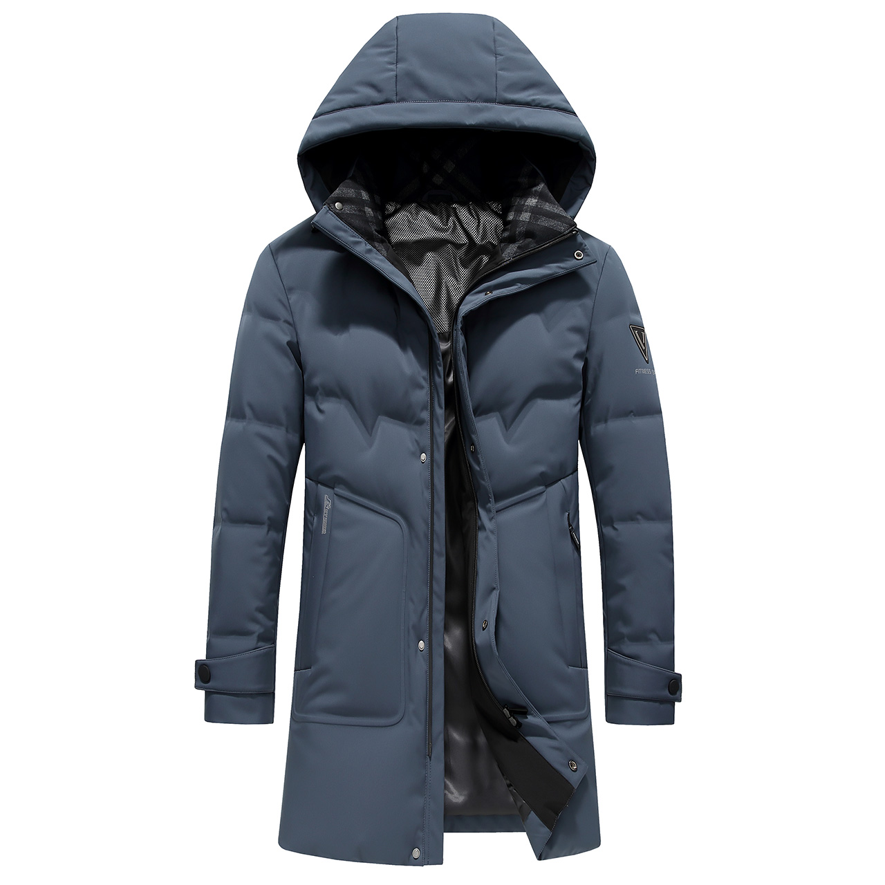 雪中飞 男士时尚温暖连帽大口袋设计百搭短款羽绒服 outlets 雪中飞 男士时尚温暖连帽大口袋设计百搭短款羽绒服 outlets