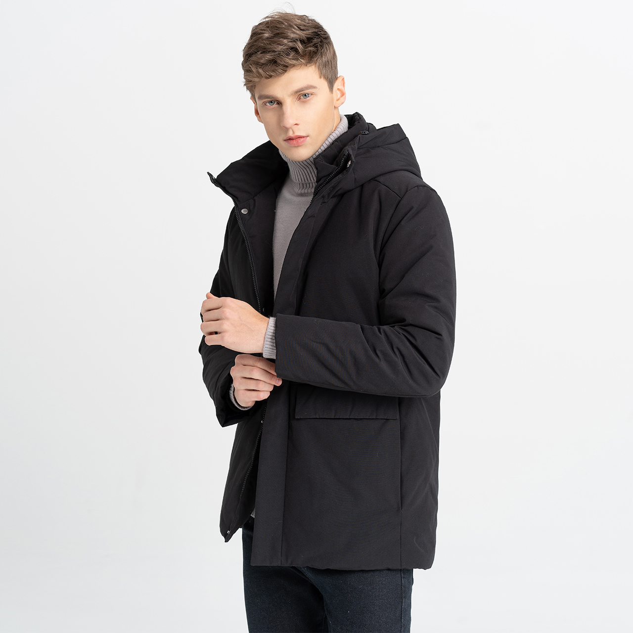 Snow Flying 雪中飞 男式连帽羽绒服 天猫优惠券折后￥229包邮（￥359-130）多色可选