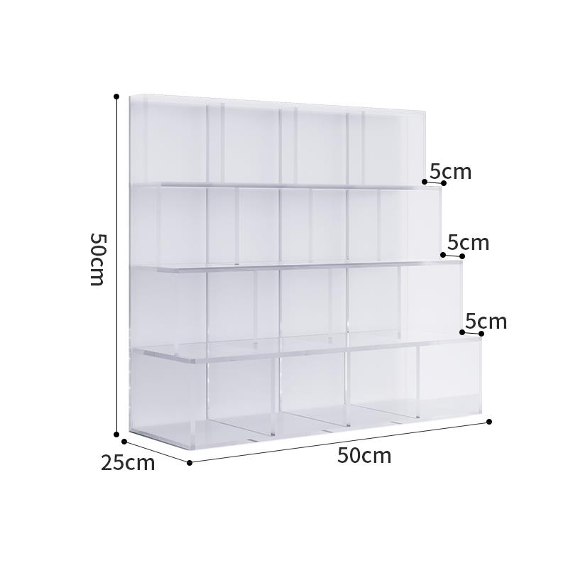 茶具茶杯架茶架现代博古架紫砂壶桌面收纳层架多宝阁压克力展示架 - 图3