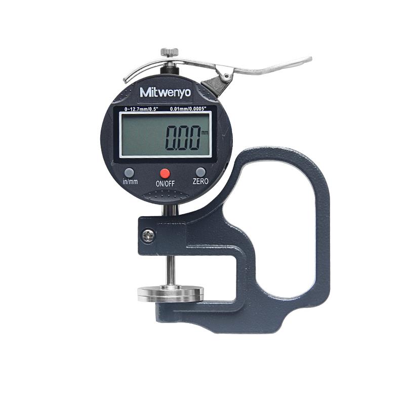 数显测厚规高精度0.001测厚仪千分尺厚度仪壁厚纸张薄膜厚度卡尺 - 图3