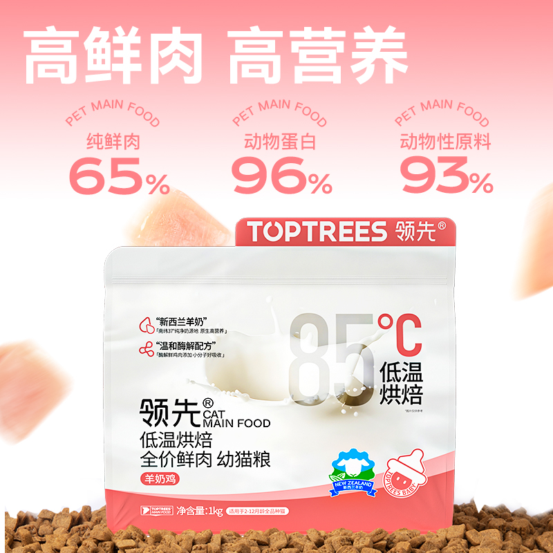 Toptrees领先 【幼猫尝鲜礼包】猫零食猫粮猫条试吃，每个id限1份 - 图2