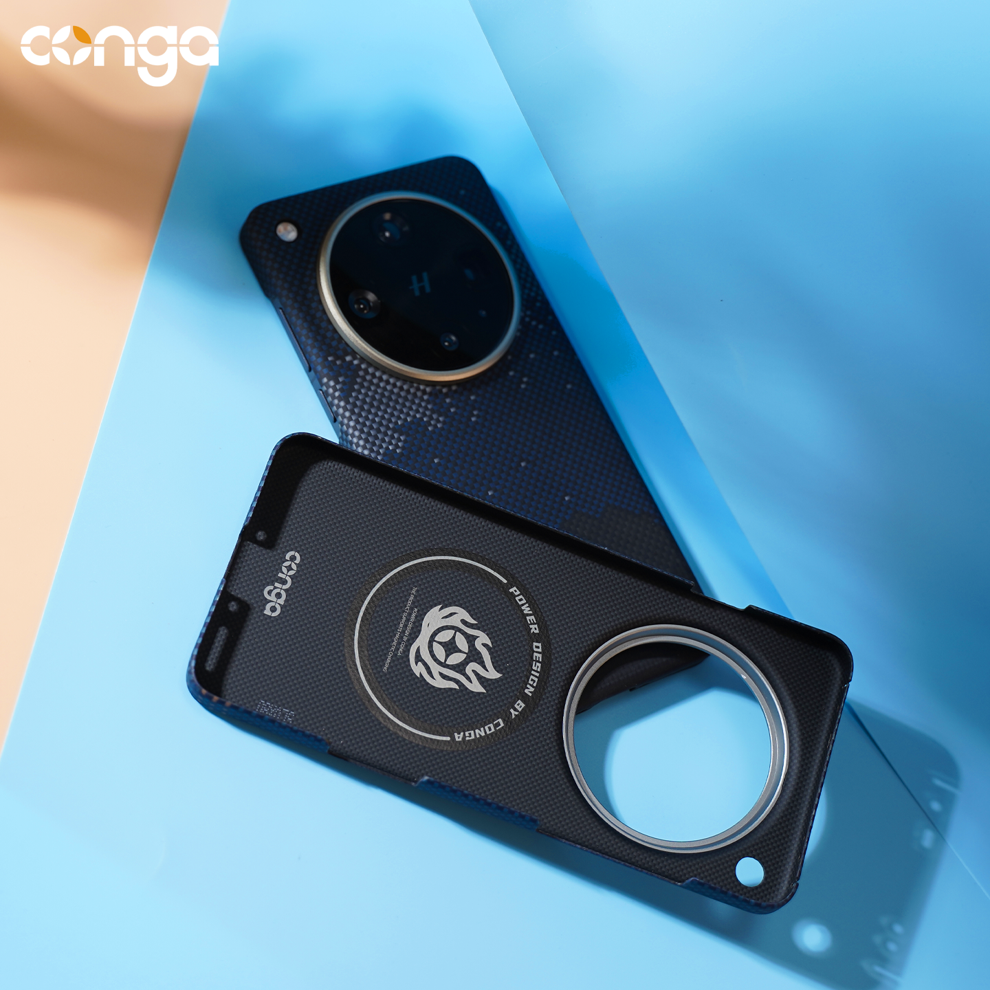conga适用OPPO FindX8Ultra手机壳X9pro凯夫拉X8S+碳纤维保护套findx9新款全包商务外壳磁吸超薄散热硬防摔壳 - 图3