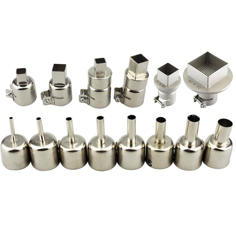 通用型风嘴850 852 858热风枪风咀 方形圆形喷咀钢网拆焊台风枪嘴 - 图3