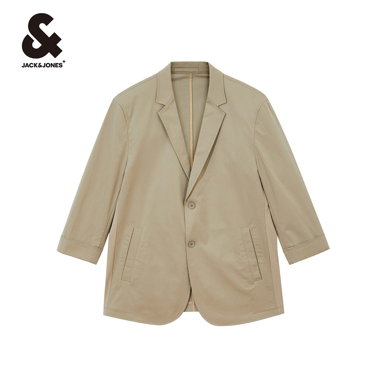 杰克琼斯outlets夏款西服休闲通勤纯色简约直筒西装上衣男款男装,淘宝优惠券,粉丝福利购,淘宝优惠卷