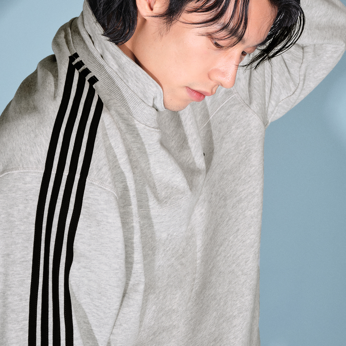 杰克琼斯奥特莱斯MLMR秋季上衣杠条圆领字母刺绣卫衣男女同款男装