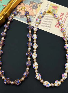 青岛vintage西洋琉璃印花热销复