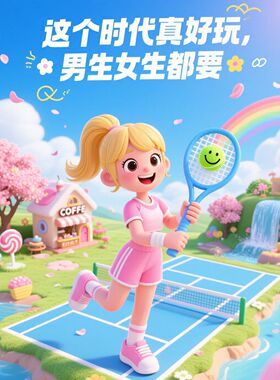 跨境爆款创意网球拍钥匙扣书包挂
