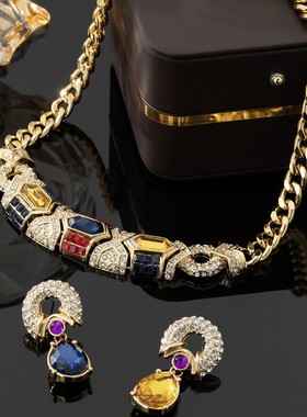 vintage项链欧美夸张复古中世纪