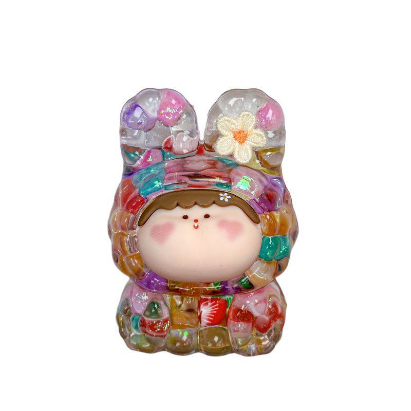 【法师】抖音爆款m豆小花莉莉丝入油奶豆流沙饰品潮玩摆件,淘宝优惠券,粉丝福利购,淘宝优惠卷