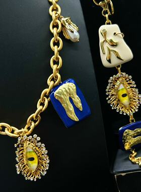 合金圆珠链男女通用项链