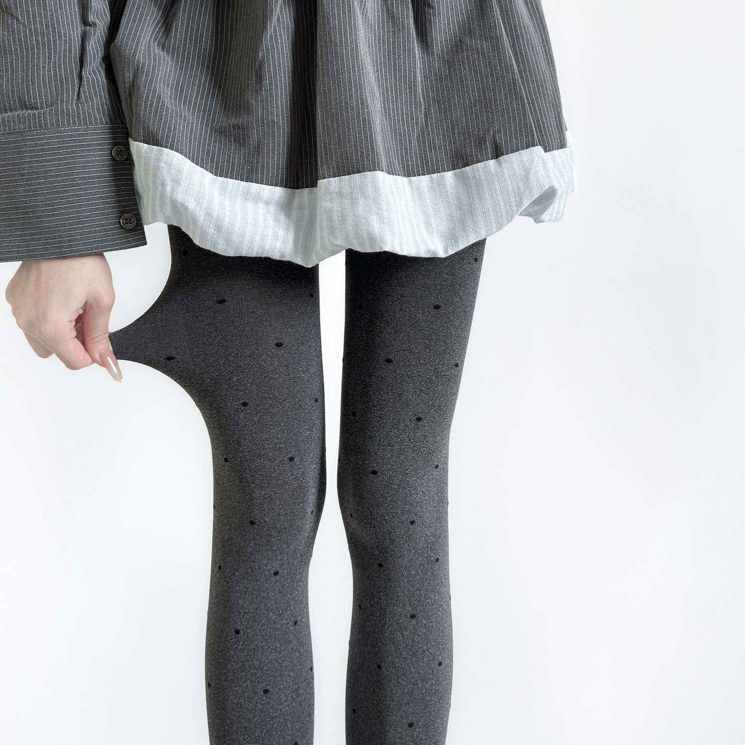 秋冬复古百搭爱心波点提花连裤袜女miu系提臀显瘦美腿打底裤袜,淘宝优惠券,粉丝福利购,淘宝优惠卷