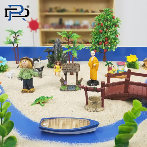 容大天成心理沙盘沙具套装箱庭游戏玩具模型学校咨询室辅导用器材 - 图1