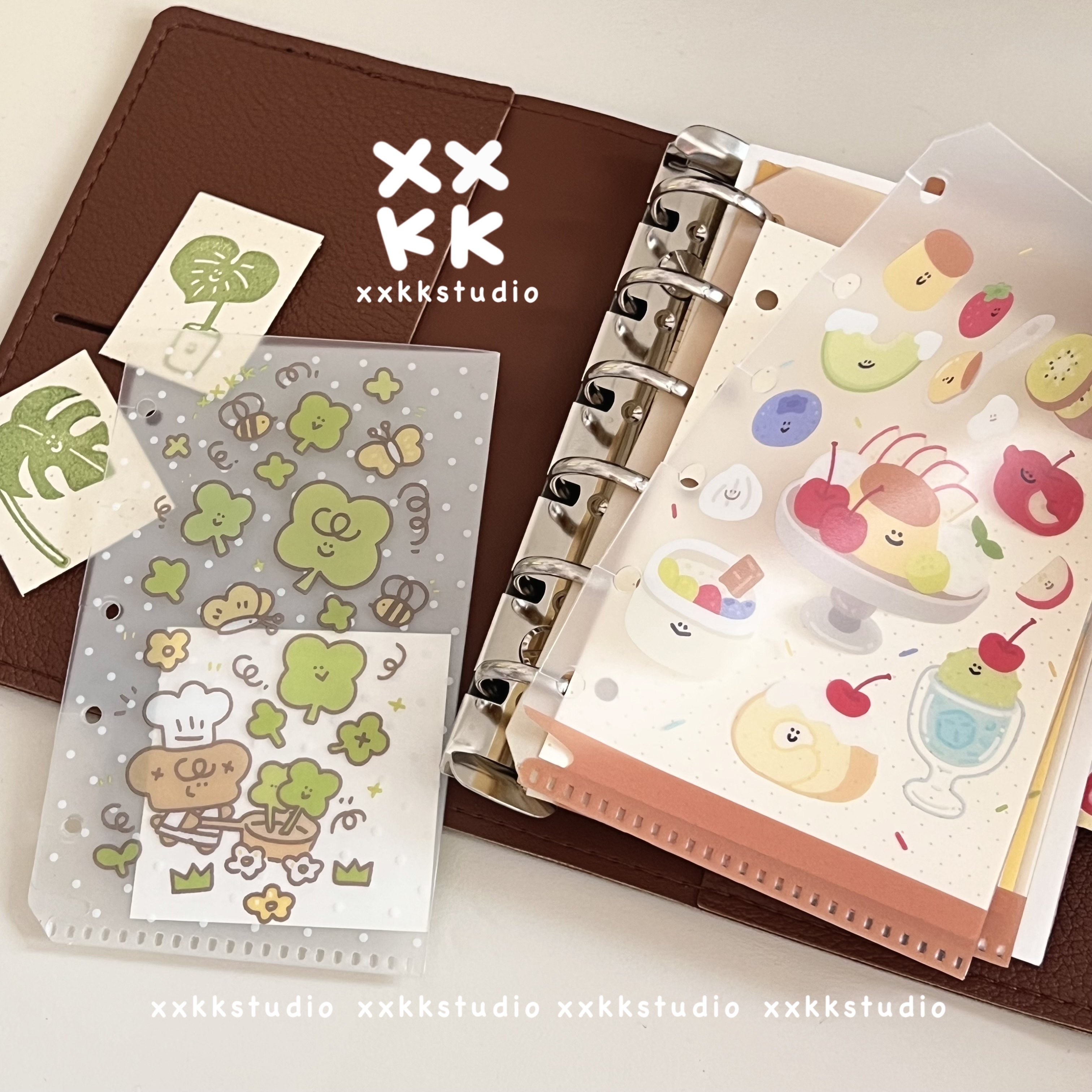 xxkk炫炫酷酷丨原创M5A7磨砂活页袋,淘宝优惠券,粉丝福利购,淘宝优惠卷