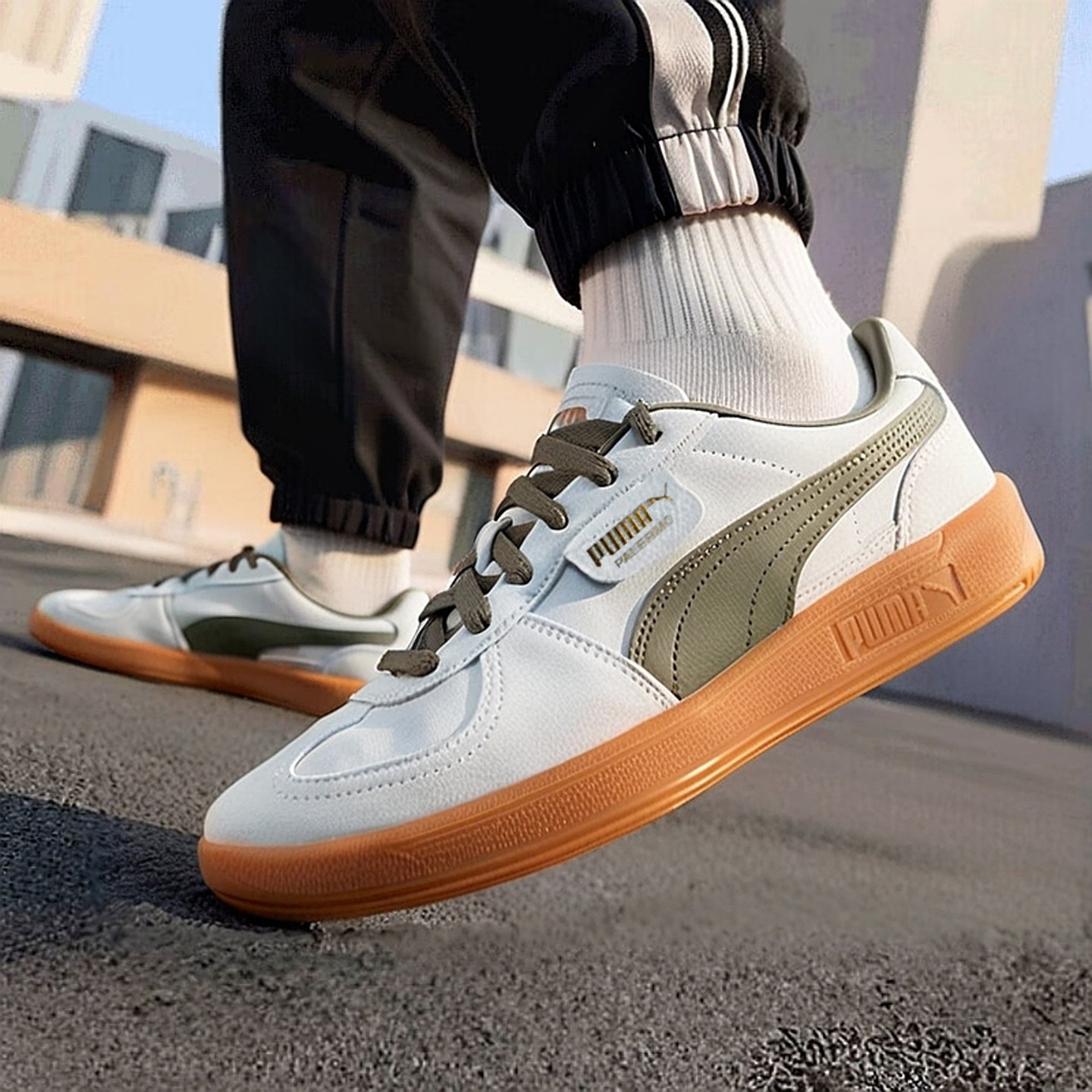 【自营】PUMA彪马板鞋女鞋时尚板鞋运动休闲鞋男鞋Palermo德训鞋,淘宝优惠券,粉丝福利购,淘宝优惠卷