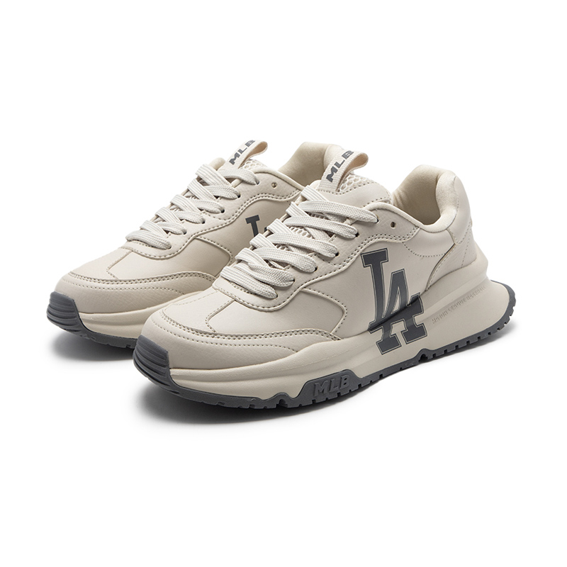 【自营】MLB板鞋男女鞋轻便运动鞋LA标休闲鞋低帮厚底鞋3ASHCRB3N - 图2