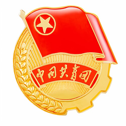 共青团团徽正版强磁铁扣团徽别针磁吸标准型团员徽章蝴蝶胸针团旗青少年学生用新款加厚定制团徽礼盒 - 图3