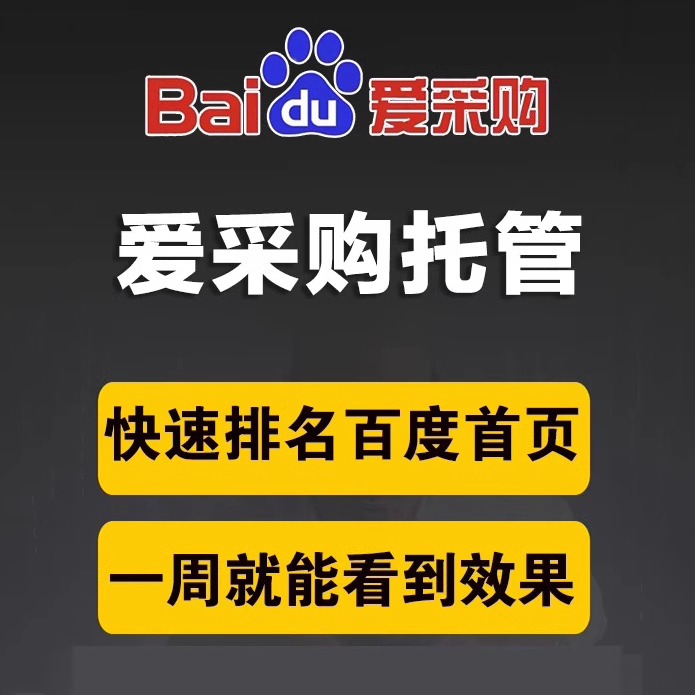 百度爱采购代运营产品信息发布关键词首页排名霸屏优化详情页制作-图3