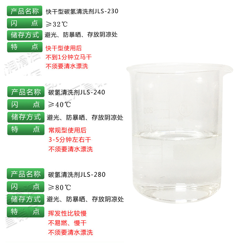 碳氢清洗剂快干型五金属铝件模具超声波除油溶剂挥发性去油污环保