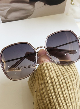 MS 高档女士偏光太阳镜 专业驾驶开车墨镜 防紫外线方形时尚眼镜