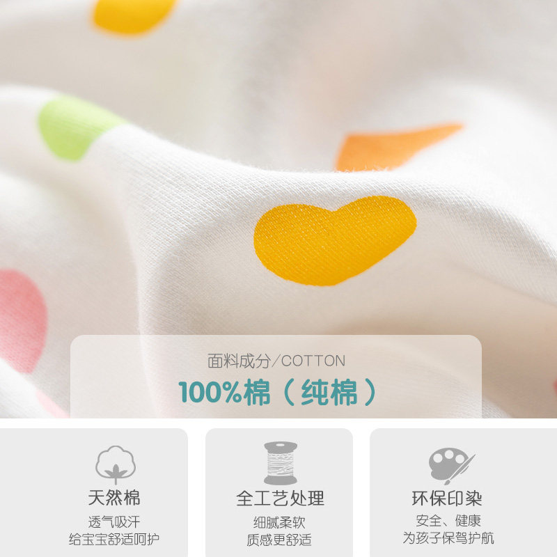 纯棉内衣套装高腰护肚宝宝保暖秋衣 贝壳梦内衣套装