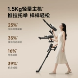 【Очень новый】 Zi Mi x3 Беспроводная вакуумная очиститель идентификация AI Home Home всасывание Легкие зеленые световые волосы.