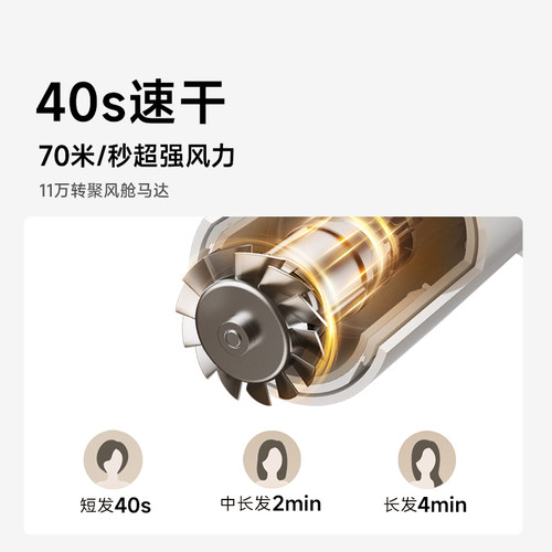 追觅高速吹风机G20负离子家用大功率护发电吹风筒官方dreame韶光 - 图1