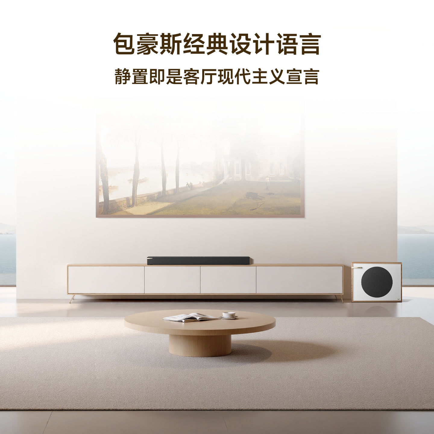 Chasing home aesthetics home theater sound bar S1
