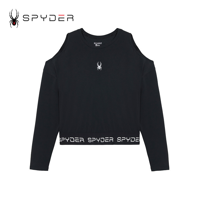 SPYDER蜘蛛女子圆领套头露肩抽绳356 STYLE T恤23CS426W - 图3