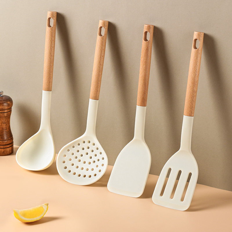 德国食品级不粘锅硅胶锅铲辅食炒勺 wuc锅铲