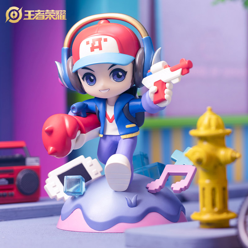 王者荣耀玩偶王者荣耀官方正版 电玩小子 鲁班七号手办周边玩偶二次元潮流摆件