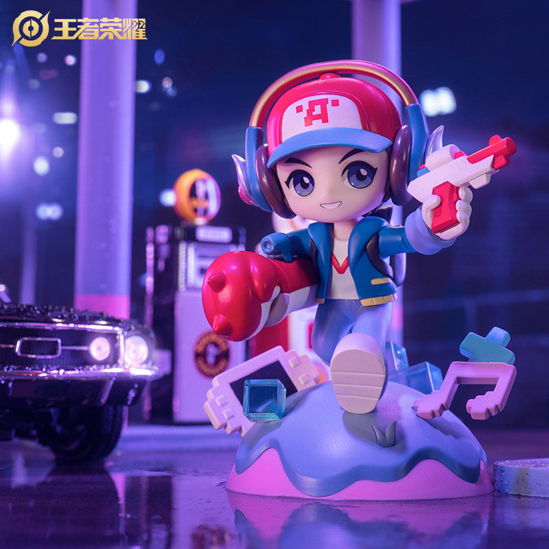 王者荣耀玩偶王者荣耀官方正版 电玩小子 鲁班七号手办周边玩偶二次元潮流摆件