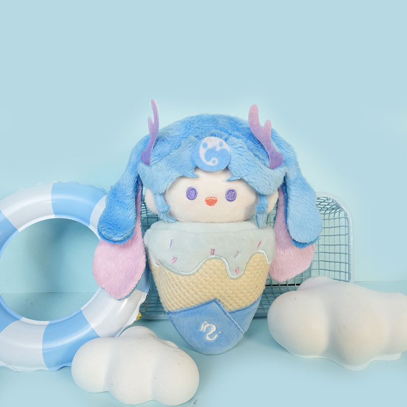 王者荣耀官网王者荣耀xNICE FUN 冰淇淋毛绒挂件可爱公仔玩具摆件周边