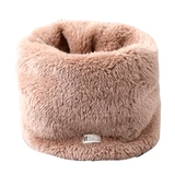 Детский утепленный шарф-платок, демисезонный бархатный ветрозащитный зимний шарф для выхода на улицу