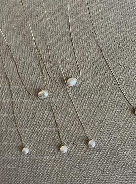 时尚圆球百搭流苏新款简约颈链