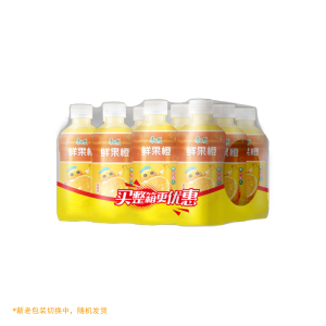 康师傅鲜果橙/水蜜桃汁饮料330ml*12瓶