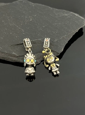 嘻哈欧美项链卡通吊坠项链