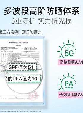 【便携旅行】VT积雪草绿洲防晒霜清爽户外冬季隔离高倍防晒SPF50+