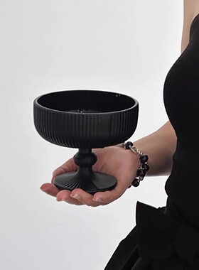 木工小舅 法式轻奢玻璃花瓶仿真花 插花摆件小众客厅摆设家居装饰